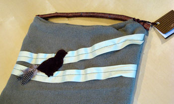handmade reusable gift bag